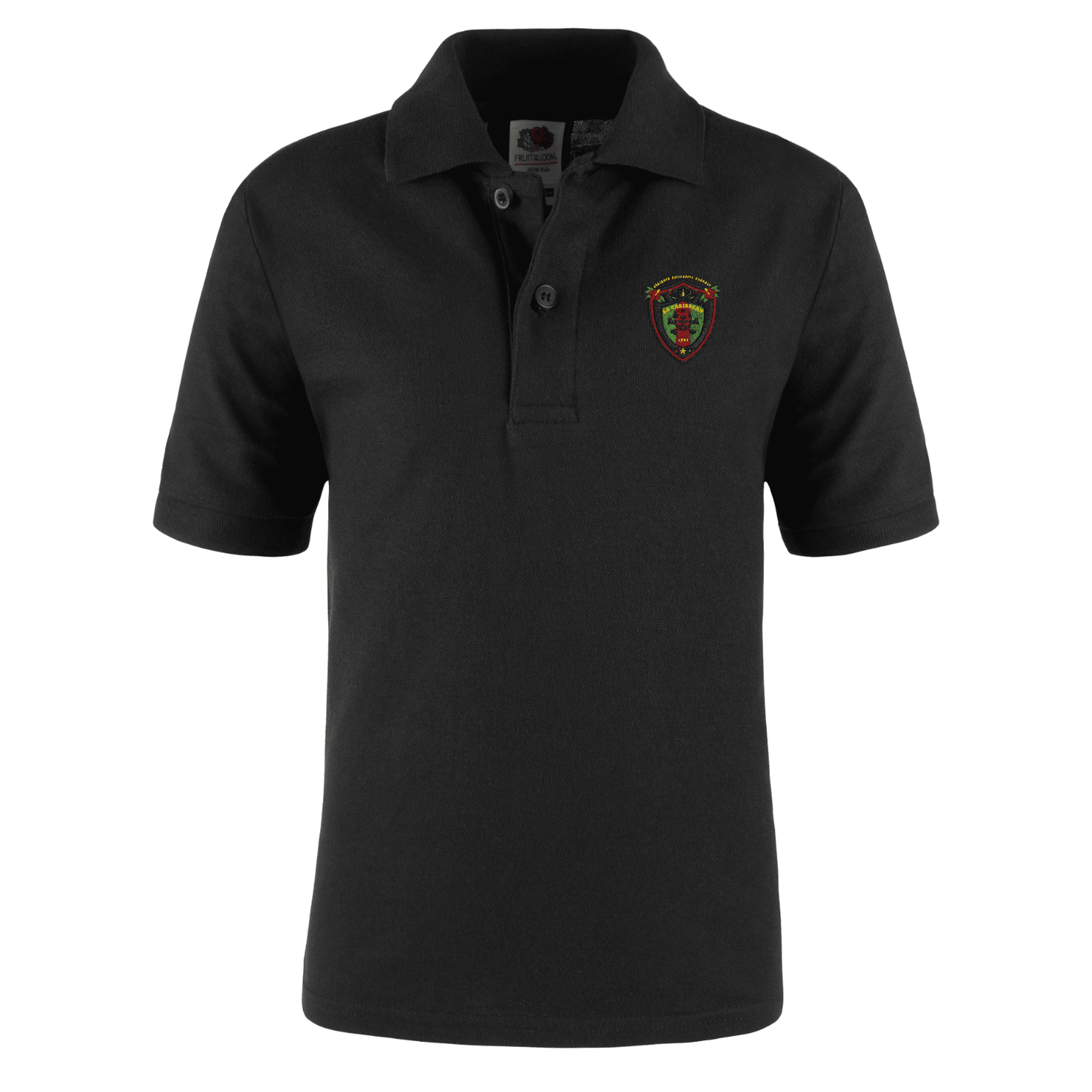 Polo Enfant AS Caribbean – Logo cœur (brodé)