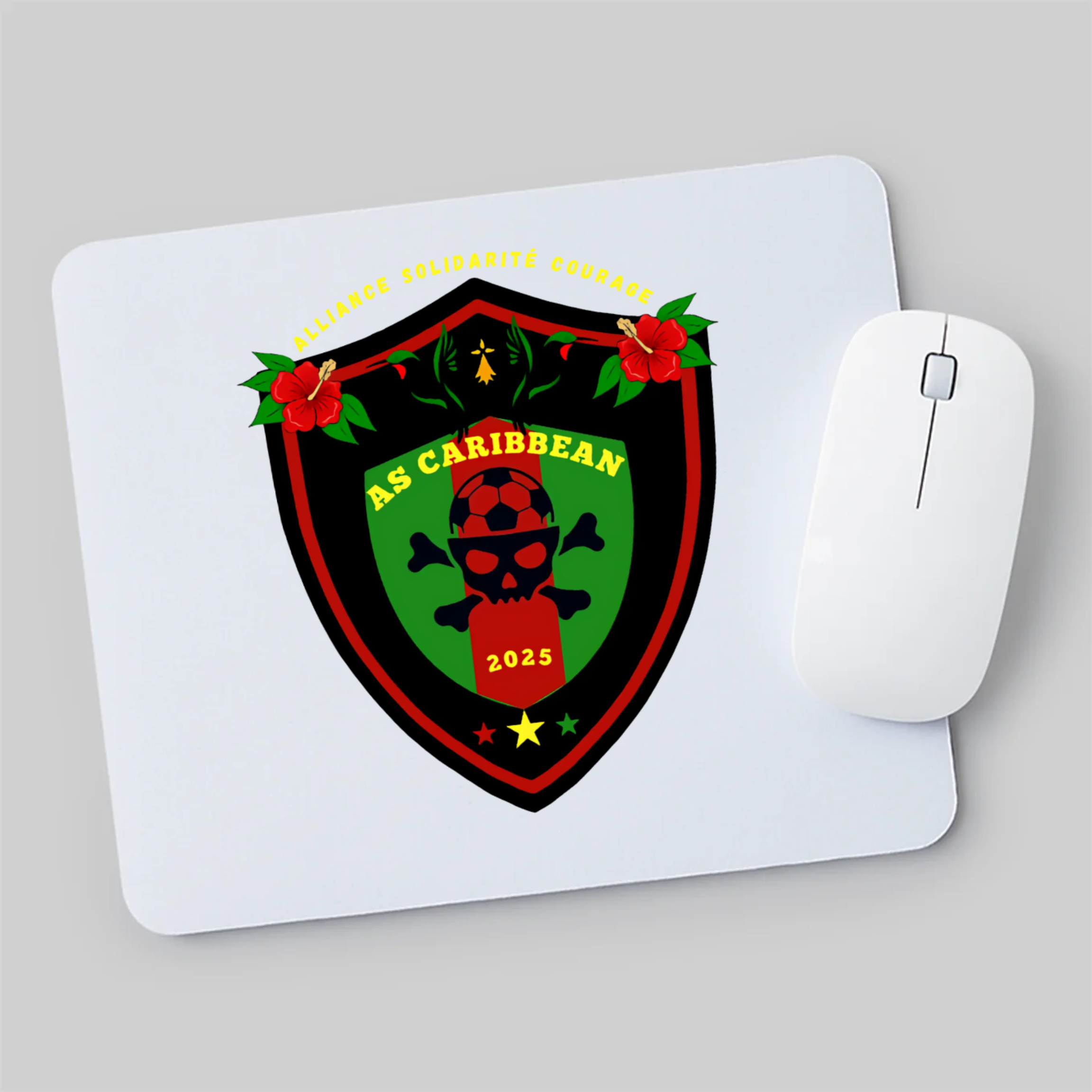 Tapis de souris AS Caribbean – Logo Officiel